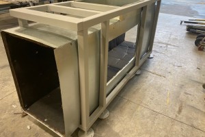 Structural steel unit stand