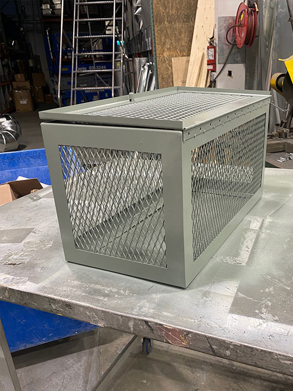Gas Box Enclosure Fabrication