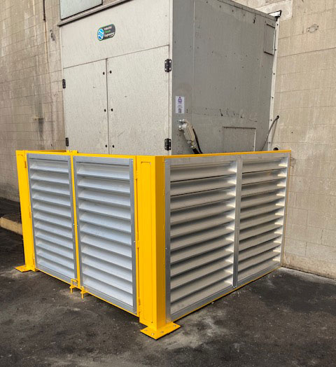 Protective Barrier for Substation